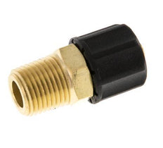 6x4 & 1/8''NPT Messing Rechte Opsteekkoppeling Buitendraad [2 Stuks]