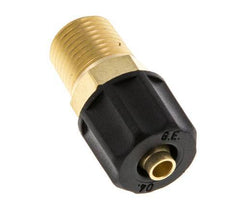 6x4 & 1/8''NPT Messing Rechte Opsteekkoppeling Buitendraad [2 Stuks]