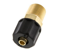 6x4 & 1/8''NPT Messing Rechte Opsteekkoppeling Buitendraad [2 Stuks]