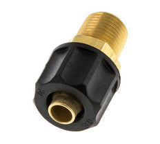 8x6 & 1/8''NPT Messing Rechte Opsteekkoppeling Buitendraad [2 Stuks]