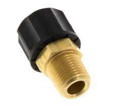 8x6 & 1/8''NPT Messing Rechte Opsteekkoppeling Buitendraad [2 Stuks]