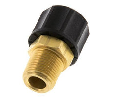 8x6 & 1/8''NPT Messing Rechte Opsteekkoppeling Buitendraad [2 Stuks]