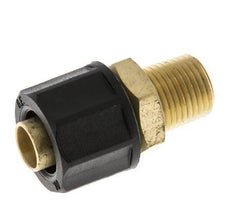 10x8 & 1/8''NPT Messing Rechte Opsteekkoppeling Buitendraad [2 Stuks]