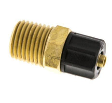 6x4 & 1/4''NPT Messing Rechte Opsteekkoppeling Buitendraad [2 Stuks]