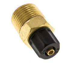 6x4 & 3/8''NPT Messing Rechte Opsteekkoppeling Buitendraad