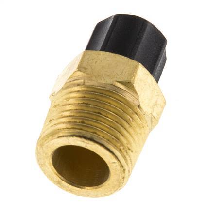 6x4 & 3/8''NPT Messing Rechte Opsteekkoppeling Buitendraad