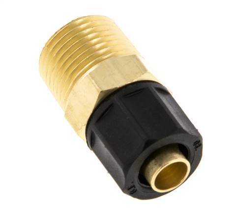10x8 & 3/8''NPT Messing Rechte Opsteekkoppeling Buitendraad
