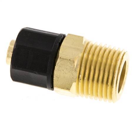 10x8 & 3/8''NPT Messing Rechte Opsteekkoppeling Buitendraad