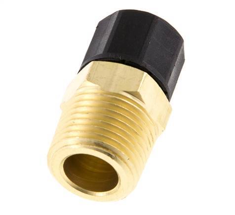 10x8 & 3/8''NPT Messing Rechte Opsteekkoppeling Buitendraad