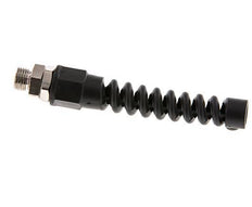 9.5x6.3 & G1/4'' Vernikkeld Messing Rechte Opsteekkoppeling Buitendraad Buigbescherming