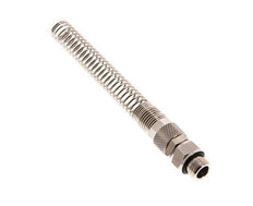 10x6.5 & G1/4'' Vernikkeld Messing Rechte Opsteekkoppeling Buitendraad Buigbescherming [2 Stuks]