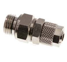 8x6 & G1/4'' Vernikkeld Messing Rechte Opsteekkoppeling Buitendraad [2 Stuks]