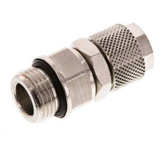 12x10 & G3/8'' Vernikkeld Messing Rechte Opsteekkoppeling Buitendraad