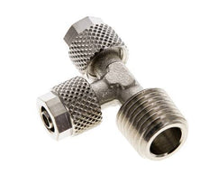 6x4 & R1/4'' Vernikkeld Messing T-Opsteekkoppeling Buitendraad [2 Stuks]