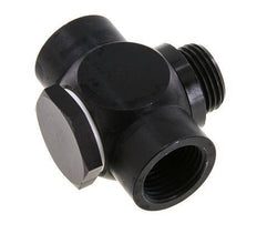 G1/2" Aluminium Tee Banjo Fitting met Binnen- en Buitendraad met O-ring [5 stuks].