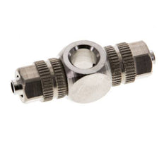 4.3x3 & M5 Vernikkeld Messing T-Banjobout Opsteekkoppeling [2 Stuks]