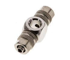 4.3x3 & M5 Vernikkeld Messing T-Banjobout Opsteekkoppeling [2 Stuks]