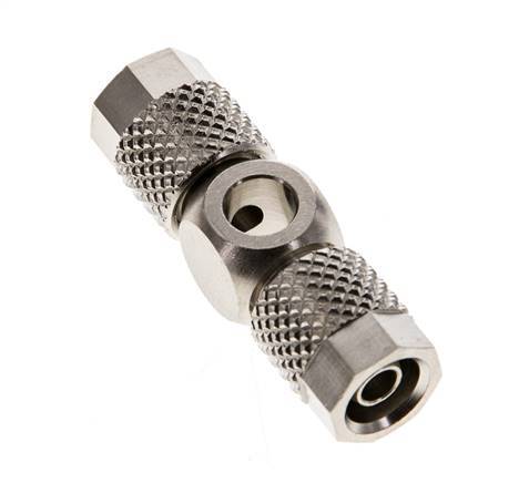 6x4 & M5 Vernikkeld Messing T-Banjobout Opsteekkoppeling [2 Stuks]