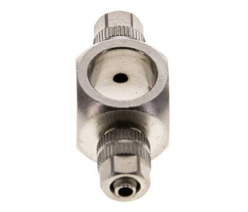 4.3x3 & G1/8" Vernikkeld Messing Banjo T-Opsteekkoppeling