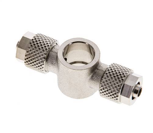 6x4 & G1/8'' Vernikkeld Messing T-Banjobout Opsteekkoppeling [2 Stuks]