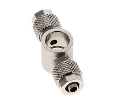 6x4 & G1/8'' Vernikkeld Messing T-Banjobout Opsteekkoppeling [2 Stuks]