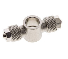 6x4 & G1/8'' Vernikkeld Messing T-Banjobout Opsteekkoppeling [2 Stuks]
