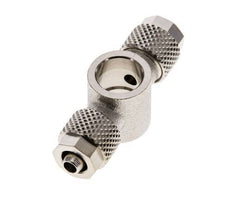 6x4 & G1/8'' Vernikkeld Messing T-Banjobout Opsteekkoppeling [2 Stuks]