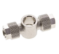 8x6 & G1/8'' Vernikkeld Messing T-Banjobout Opsteekkoppeling [2 Stuks]