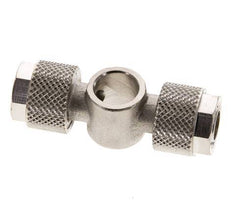 10x8 & G1/8'' Vernikkeld Messing Banjo T-Opsteekkoppeling