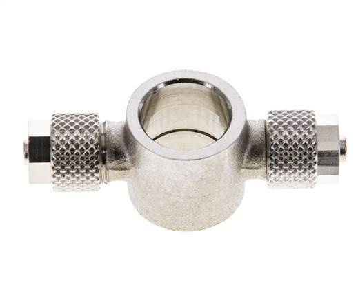 6x4 & G1/4'' Vernikkeld Messing T-Banjobout Opsteekkoppeling [2 Stuks]