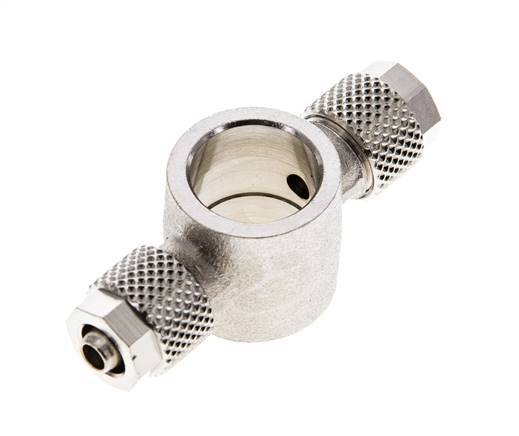 6x4 & G1/4'' Vernikkeld Messing T-Banjobout Opsteekkoppeling [2 Stuks]