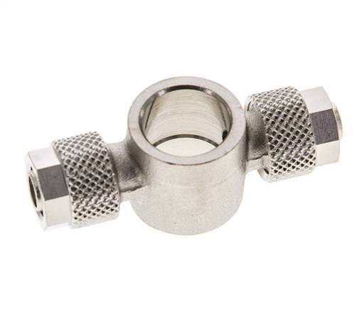 8x6 & G1/4'' Vernikkeld Messing T-Banjobout Opsteekkoppeling [2 Stuks]