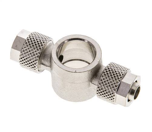 8x6 & G1/4'' Vernikkeld Messing T-Banjobout Opsteekkoppeling [2 Stuks]