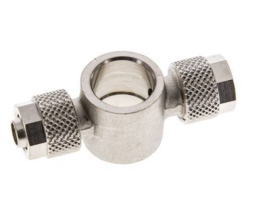 8x6 & G1/4'' Vernikkeld Messing T-Banjobout Opsteekkoppeling [2 Stuks]