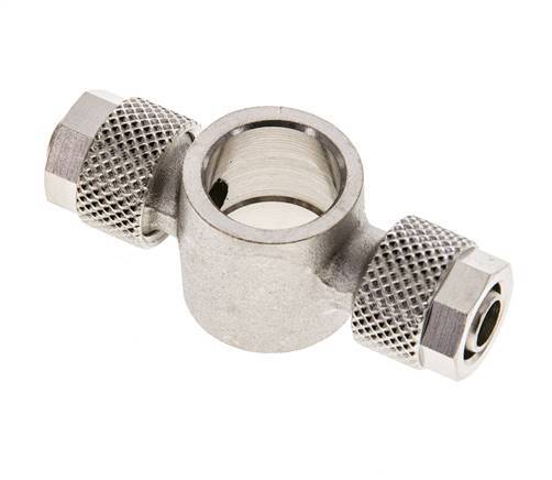 8x6 & G1/4'' Vernikkeld Messing T-Banjobout Opsteekkoppeling [2 Stuks]