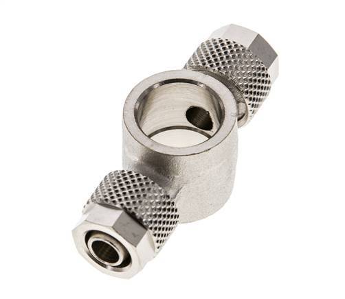 8x6 & G1/4'' Vernikkeld Messing T-Banjobout Opsteekkoppeling [2 Stuks]