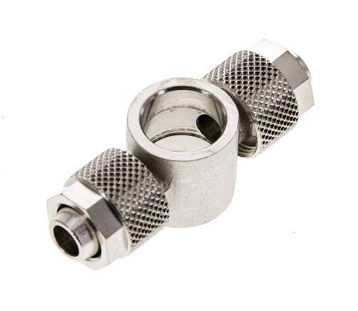 10x8 & G1/4'' Vernikkeld Messing T-Banjobout Opsteekkoppeling [2 Stuks]