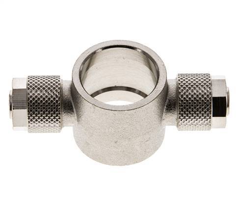 10x8 & G1/2'' Vernikkeld Messing Banjo T-Opsteekkoppeling