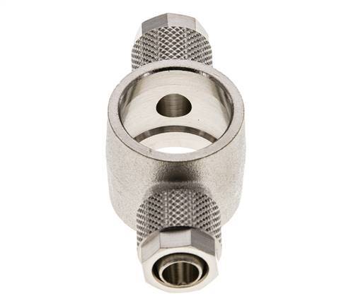 10x8 & G1/2'' Vernikkeld Messing Banjo T-Opsteekkoppeling