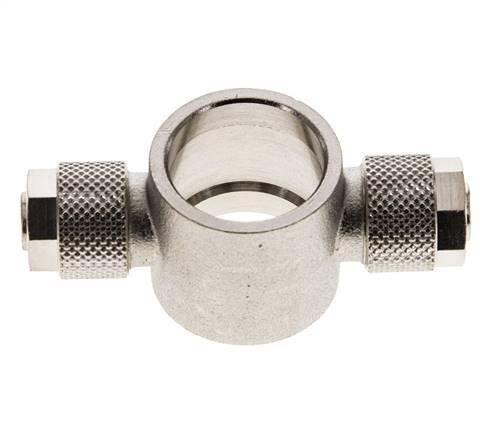 10x8 & G1/2'' Vernikkeld Messing Banjo T-Opsteekkoppeling