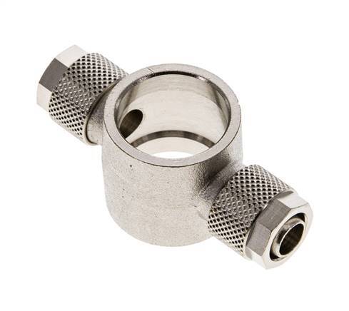 10x8 & G1/2'' Vernikkeld Messing Banjo T-Opsteekkoppeling