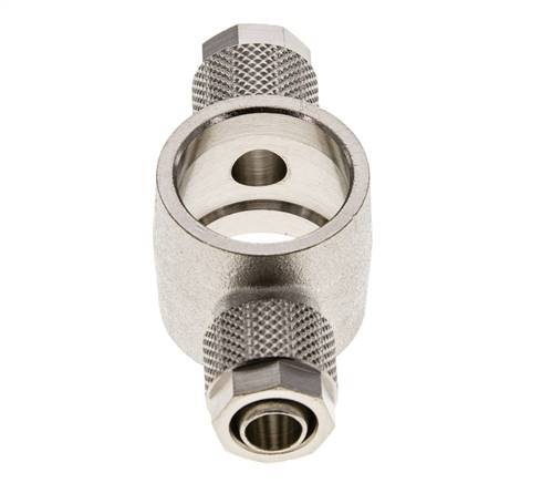 10x8 & G1/2'' Vernikkeld Messing Banjo T-Opsteekkoppeling