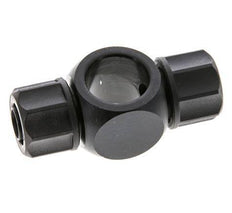 11.6x9 & G3/8'' Aluminium Banjo T-Opsteekoppeling