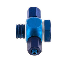 4.3x3 & G1/8" Aluminium Banjo Tee Opsteek Fitting Buitendraad met O-ring [10 stuks]