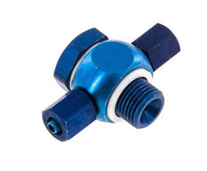 4.3x3 & G1/8" Aluminium Banjo Tee Opsteek Fitting Buitendraad met O-ring [10 stuks]