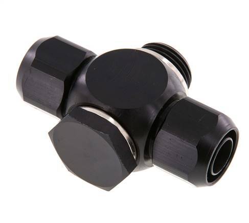 17.6x13 & G1/2" Aluminium Banjo Tee Opsteek Fitting Buitendraad met O-ring [5 Stuks]