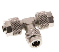 8x6 & 6x4 Vernikkeld Messing T-Opsteekkoppeling [2 Stuks]