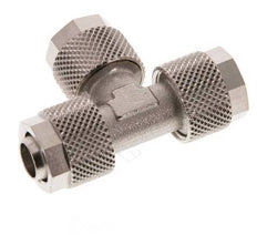 10x8 Vernikkeld Messing T-Opsteekkoppeling [2 Stuks]