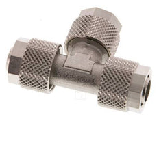 10x8 Vernikkeld Messing T-Opsteekkoppeling [2 Stuks]