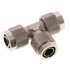 10x8 Vernikkeld Messing T-Opsteekkoppeling [2 Stuks]